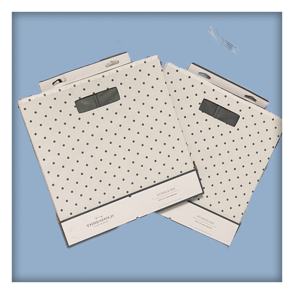 Two Storage Cubes
